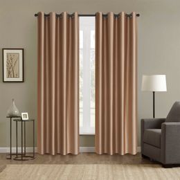 Sheer Curtains Modern Room Darkening Thermal Insulated Blackout Curtains for Bedroom Grommet Living Room Window drapes 230614