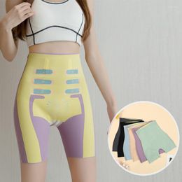 Women's Shapers Plus Size Shaping Shorts High Waist Flat Belly Control Panties Trainer Body Shaper Tummy Slimming Underwear Safety Pants