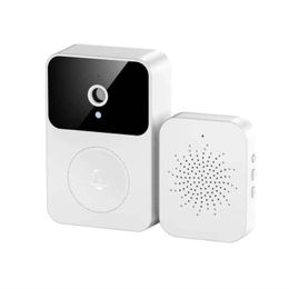 Smart Ring Doorbell Camera Wireless Security Doorbell With Night Vision HD Camera