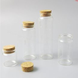 12 x 20ml 50ml 65ml 100ml 120ml 150ml Empty glass Bottle with wooden cork 5/3oz vial Large Containerhigh qty Vhpox