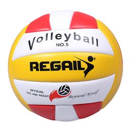 Balls 1PC Standard Volleyball Soft Sport Ball PU For Outdoor Training Games 230615