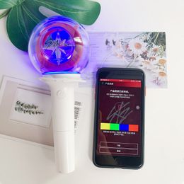 LED Light Sticks Kpop Straykidss Lightstick With Bluetooth Support Glow Hand Lamp Party Concert SK Light Stick Fans Collection Toy For Kids 230614
