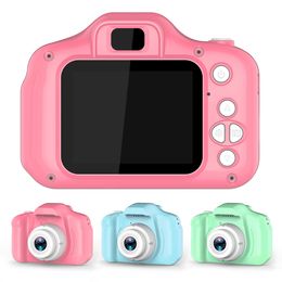 Toy Cameras Children Kids Camera Eonal Toys for Baby Gift Mini Digital 1080P Projection Video with 2 Inch Display Screen 230615