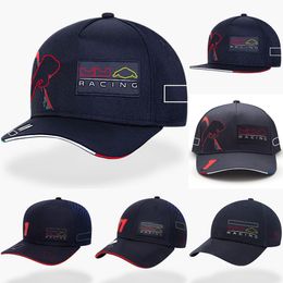 2023 F1 Racing Caps Formula 1 Team Baseball Cap Brand New Full Embroidered Sun Hat Fashion Casual Men's hats