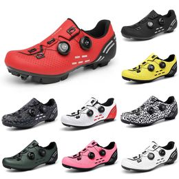 2023 Breathable Multi-colored wear-resistant cycling shoes men Black Red White Grey Green Yellow Pink mens trainers sports sneakers outdoor