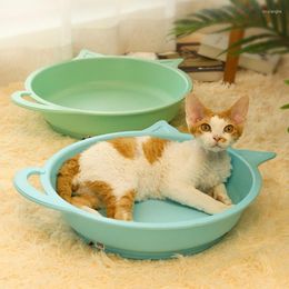 Cat Beds Pet Heating Bed Constant Temperature Electric Pads Waterproof Plastic Mat For Cats Small Dogs With Chew Resistant Cord