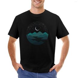 Men's Polos Between The Mountains And Stars Classic T-Shirt Sports Fan T-shirts Blank T Shirts Oversized Shirt Men