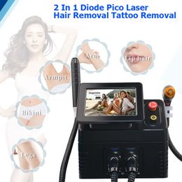 Picosecond Laser 808nm Diode Laser Hair Removal Machine Alexandrite Freezing Point Painless 20millions SHOTS