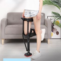 Other Health Beauty Items Single Leg Telescopic Walking Aid SupportFree Knee Walker Stick Hands Free Crutch Support 230614