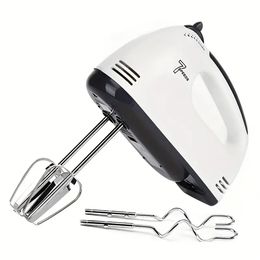 Electric Hand Mixer, 7-Speed Hand-Held Egg Beater Whisk Breaker, Electric Mixer, Home Appliances Stirrer, Electric Food Mixers, Kitchen Bowl Aid Whisk Mixing