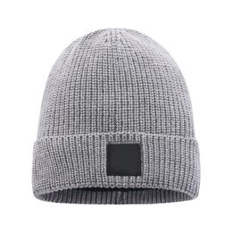 Winter Fashion Knitted Cap Autumn Mens Womens Cotton Warm Hat Brand Heavy Hair Ball Beanies Solid Colour HipHop Wool Hats9093253309H
