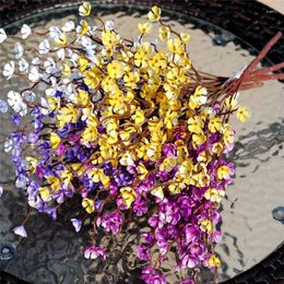 Decorative Flowers Silk Artificial Plum Blossom For Home Decor Fake Without Vase Party Wedding Festival