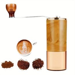 1pc Manual Coffee Grinder, Bean Hand Portable Grinder With Adjustable Setting For Fresh, Fast, & Easy, Coffee Grinding Machine