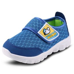 Sneakers Children Cute Net Breathable Shoes Boys Girls Casual Sport Kids Soft Size 1936 Rubber Hook Loop Summer 230615