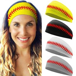 Super Softball Sports Sweat Ball Headbands Girls Yoga Fitness Women Hair Accessories Hair Band Running Baseball Hairband