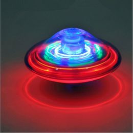 Spinning Top Electric Gyroscope Laser Colour Flash LED Light Toy Music Gyro PegTop Spinner Classic Toys Sell Kids 230615