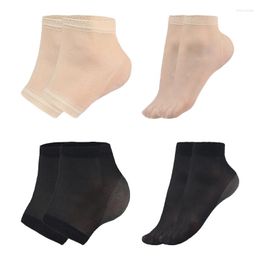 Ankle Support Moisturising Heel Socks For Dry Cracked-Feet Gel Repair