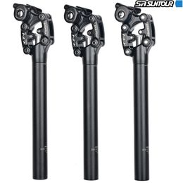 Bike Stems SR SUNTOUR NCX Bicycle Shock Absorber Seatpost 272 286 300 304 308 316 339mm 350mm Mountain Seat Tube Accessories 230614