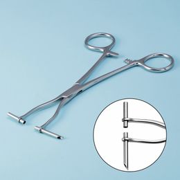 Labret Lip Piercing Jewellery 1PC Stainless Steel Needles Tube Forceps Ear Clamp Tweezers Plier Safety Tool Septum Navel Nose Industrail 230614