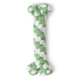 1pc Dog Rope Toy Knot Puppy Chew Teething Toys Teeth Cleaning Pet For Small Medium Large Dogs Toys Random Colour