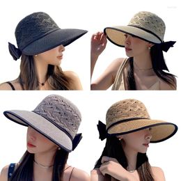 Wide Brim Hats Summer Bucket Hat Cotton Birthday Gift For Women Girls Driving Sunhat Travel Hiking Shopping