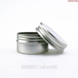 30G Aluminium Metal Jar Screw Lid, Cosmetics Cream Packaging Box, Ointment Balm Container Dimention 47x24MM, 100pcs/Lothigh quantty Tslgt