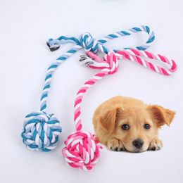 1pc Pet Dog Toys Hand Chain Ball Outdoor Play Interactive Training Toy for Small/Large Dogs Pets Accessories Supplies