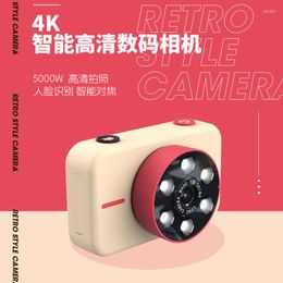 Camcorders 2.4inch Screen 4K HD Dual Lens Kids Camera Children Birthday Gift Cartoon Cute Digital