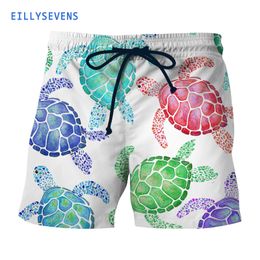 Men's Shorts Fashion Printed Men'S Swim Board Shorts Male Hawaiian Breathable Casual Beach Trunks Men Pants Surf Swimsuit Short Hombre 230615