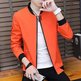 Men's Jackets 2023 Spring And Autumn Slim-fitting Teen Casual Jacket Man Pint882