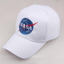 Trendy Solid Color Letter Embroidery Hat NASA Autumn And Winter Baseball Cap Men and Women Caps Outdoor Travel Cap79530337096322234G