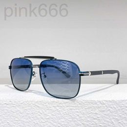 Sunglasses Designer Driving Italy Style Square Pure Titanium Men Outdoor Solar Glasses Women Fashion Eyewear 4PTB