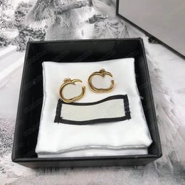 2023 Designer Stud Earrings Hoop Gold Earring Designers Luxury Jewelry Women Letter G Studs Party Wedding Gift Mens Hoops 2306153BF