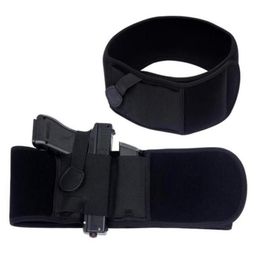 Outdoor Tactical Belly band Holster Universal Elastic Wide Belt Pistol Holsters Universal Waist Glock Magazine Pouch Belts22836691788