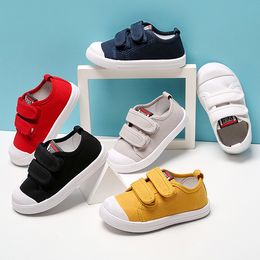 Sneakers Kids Shoes Girls Boys Top Canvas Toddler Breathable Spring Running Sport Baby Soft Casule Sneaker 230615