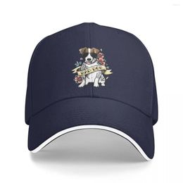 Ball Caps Bad Dog Jack Russell Terrier Tattoo Cap Baseball Visor Bobble Hat Women's Hats Men's