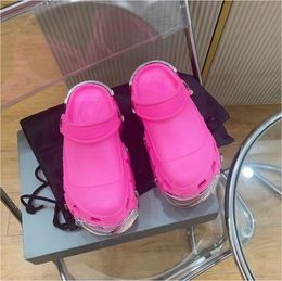 Balencigaa Designer Mens Women Sandals Beach Slippers Adult Waterproof Slides Balck White Pink Blue Womens Nursing Hospital Outdoor Shoes