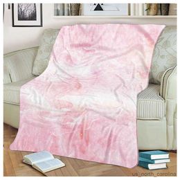 Blanket Gradient Pink Green Purple Blue Throw Blanket Flannel Warm Super Soft Blanket for Living Room Sofa Bed Blanket King Size R230615