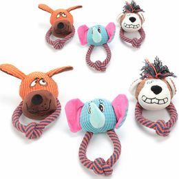 Funny dog toys stuffed dog sustainability chew cat toys squeak noise made Lovely Pet toy Dog plush toy monkey dog elephant Style