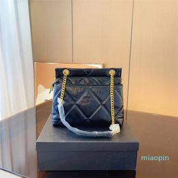 2023 women's shoulder bags luxury letter designer bag fashion classic flap leather handbag cross body chain