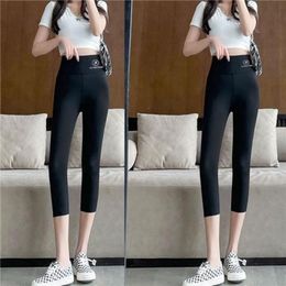 Women high elastic waist bodycon tunic yoga sports seven desinger pants leggings SML