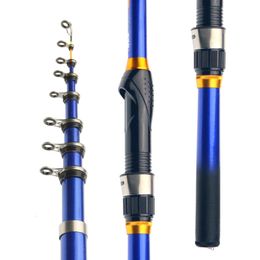 Boat Fishing Rods JOSBY Telescopic Rock Spinning Rod 30M27M24M21M 18M15M Portable Travel UltraLight Mini Pole Pesca 230614