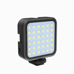 Flash Heads Jumpflash LED-L36 36 LED Portable Fill Light Dimmable On Camera Lamp Lighting