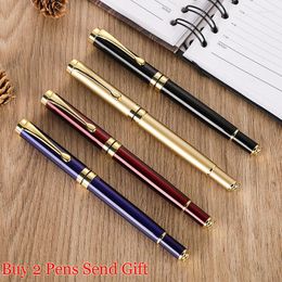 High Quality Business Men Metal Roller Ballpoint Pen Office Luxury Writing Gift Buy 2 Send
