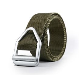 Men Tactical Gear Belt Nylon Belts Mens Waist SWAT Strap with Metal Buckle Rappelling Belt Waist173B2088