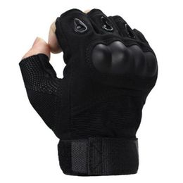 Special forces men and women sports halffinger gloves tactical gloves Army Fighting slip joint carbon Fibre shell1649842305s