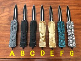 US Style Bench BM Coltello automatico a doppia azione 7 Style EDC Pocket Self Defense Hunting 3300 3310 3400 4600 9400 9600 C07 A07 UT85 Coltelli automatici Padrino 920 Exocet UT88