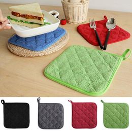 Table Napkin Towel Cloth Coated With Silver Heat Insulation Pad Microwave Oven Glove Pot Thick And Durable