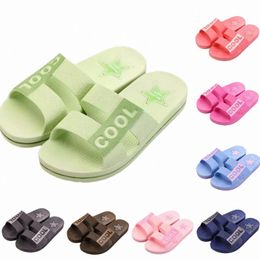 slippers women men shoes Red Green Beach Coast Bathroom Indoor Outdoor Antiskid sandals size 36-45 f5Wo#