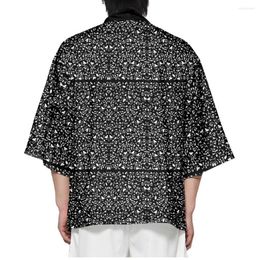 Ethnic Clothing Casual Haori Men Women Cardigan Shirts Fashion Japanese Print Traditional Kimono Yukata Oversized Tops